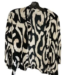 H&M Monochrome Abstract Cardigan